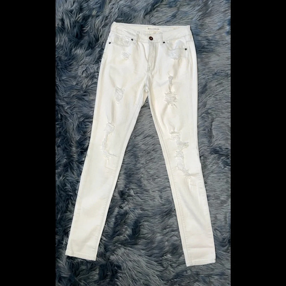 Pacsun High-Waisted Jeans - Size 27W | Color: White - Picture 2 of 7